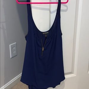 WOMENS NAVY BLUE TANK